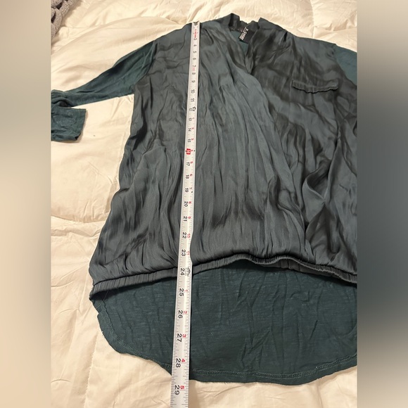 Dolan Mixed Media Blouse - Size S - Picture 8 of 9